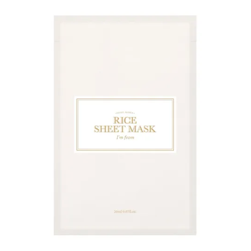 Питательная тканевая маска с экстрактом риса Гоами I’m from Rice Sheet Mask