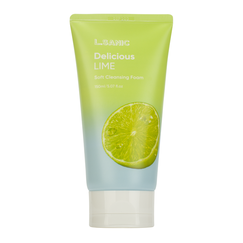 Очищающая пенка для умывания с экстрактом лайма L.Sanic Delicious Lime Soft Cleansing Foam