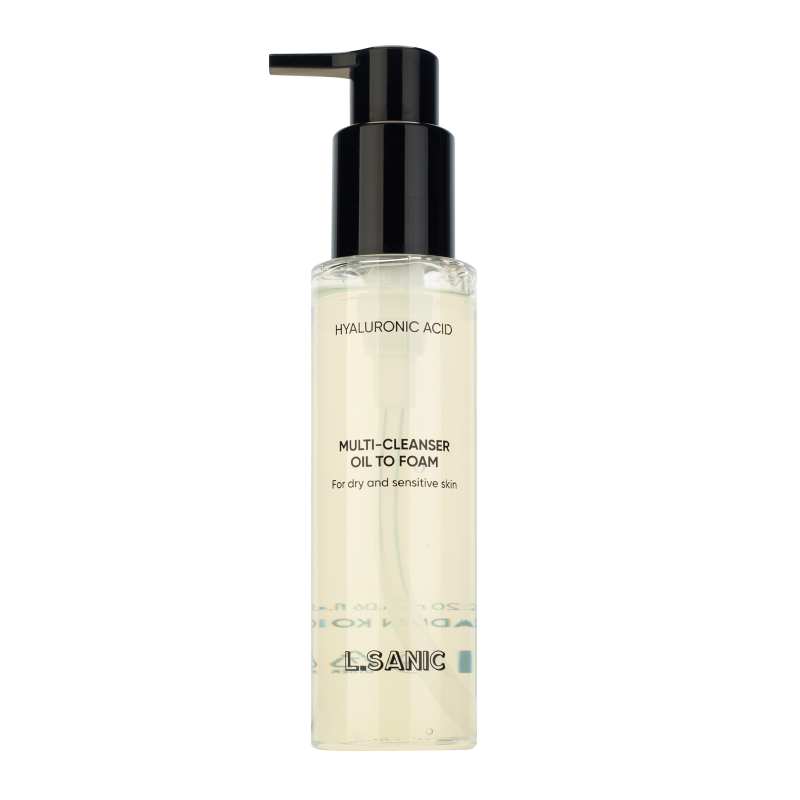 Гидрофильное масло-пенка с гиалуроновой кислотой  L.Sanic Hyaluronic Acid Oil to Foam Cleanser