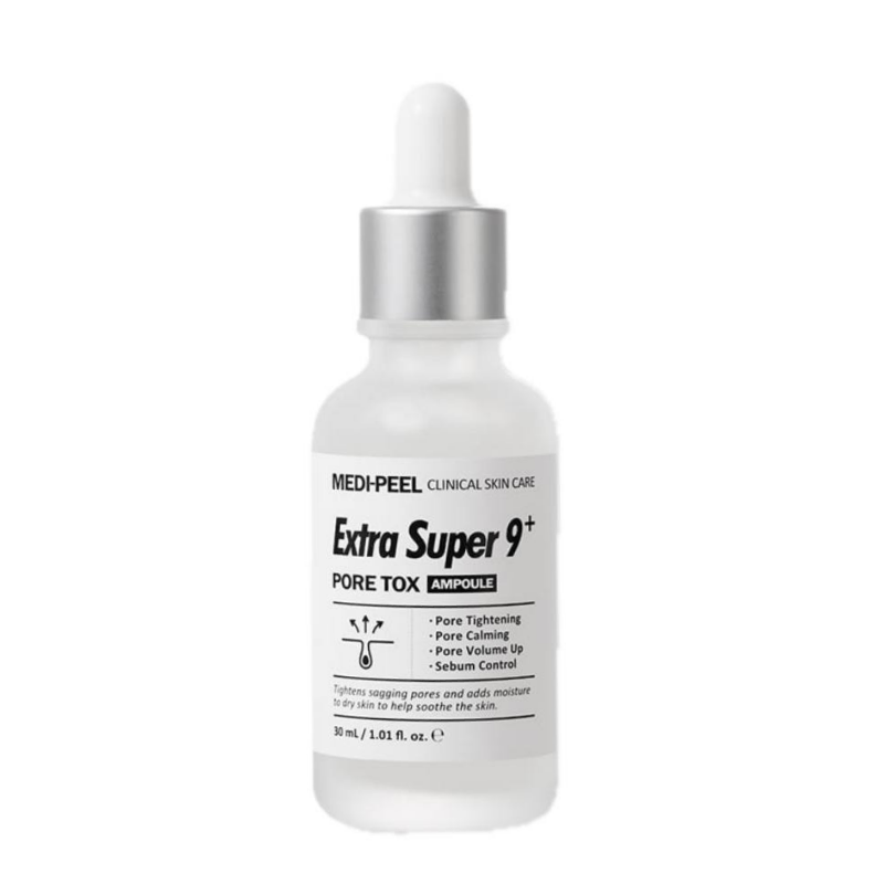 Себорегулирующая сыворотка для&nbsp;сужения пор&nbsp;
 MEDI-PEEL Extra Super 9 Pore Tox Ampoule