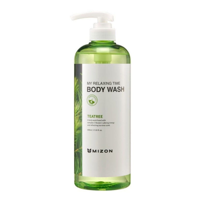 Гель душа с экстрактом чайного дерева  MIZON My Relaxing Time Body Wash Tea Tree