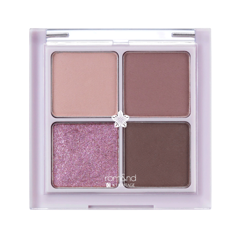 Мини-палетка теней для век ROM&ND Better Than Eyes 02 Dry Violet