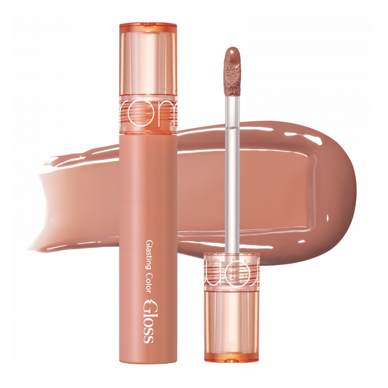Сияющий блеск для губ&nbsp; ROM&ND Glasting Color Gloss 02 Nutty Vague
