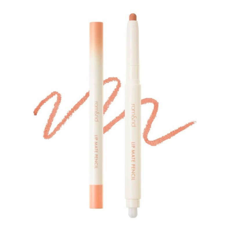 Автоматический карандаш для губ&nbsp; ROM&ND Lip Matte Pencil 01 Tenderly Peach