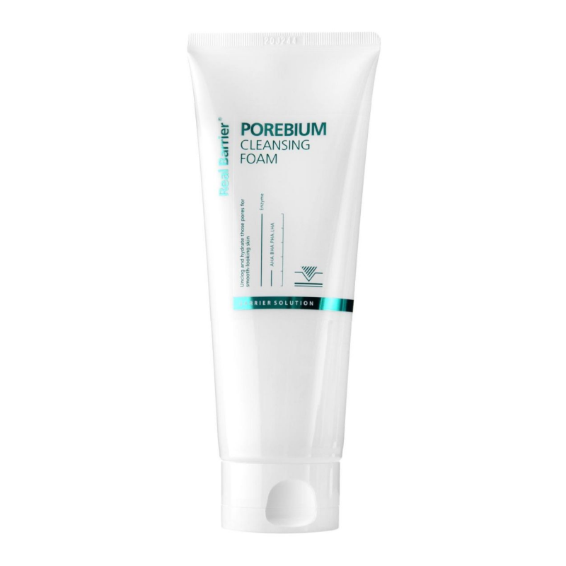 Очищающая пенка для проблемной кожи&nbsp; Real Barrier Porebium Cleansing Foam