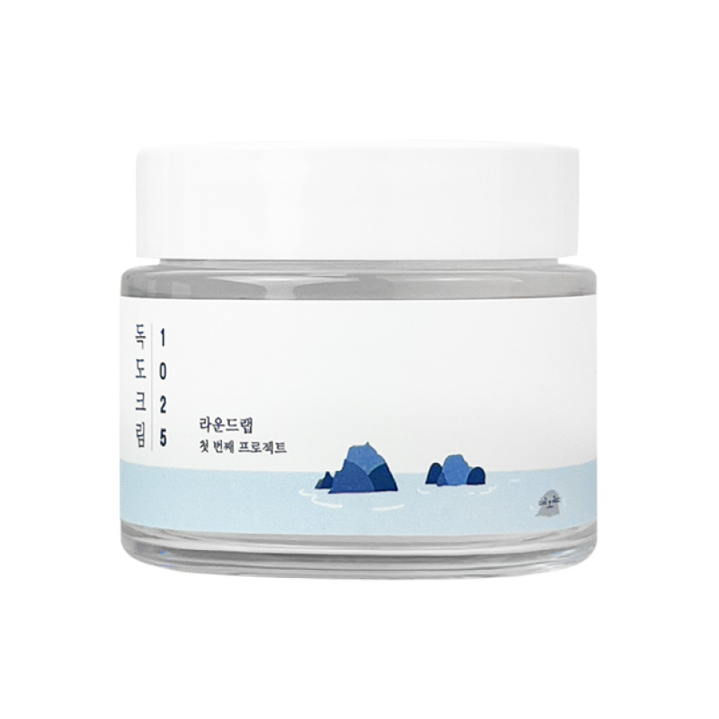 Насыщенный успокаивающий крем для чувствительной кожи Round Lab 1025 Dokdo Cream