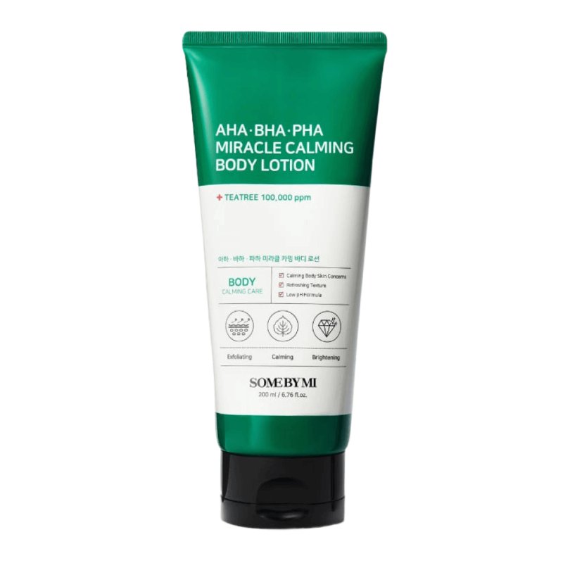 Успокаивающий лосьон для тела для борьбы с высыпаниями Some By Mi AHA BHA PHA 30 Days Miracle Calming Body Lotion