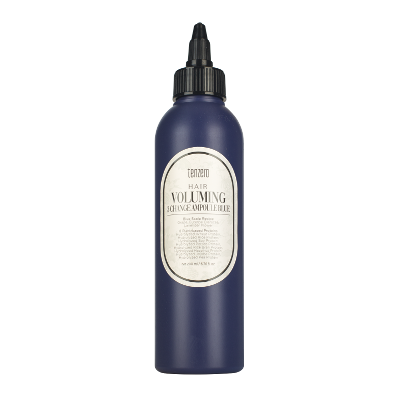 Филлер для придания объема волосам TENZERO Hair Voluming 3 Change Ampoule Blue