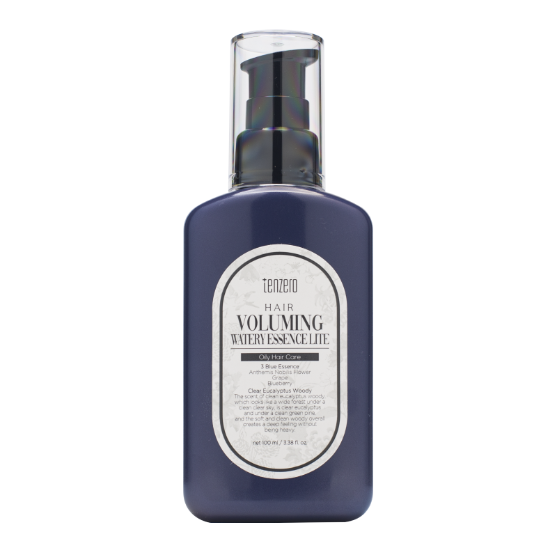 Лёгкое восстанавливающее масло для волос, склонных к жирности TENZERO Hair Voluming Watery Essence Lite Oily Hair Care