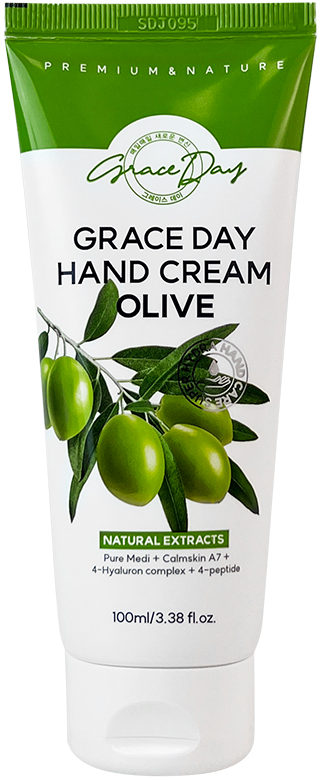 Питательный крем для рук с экстрактом оливы Grace Day Hand Cream Olive