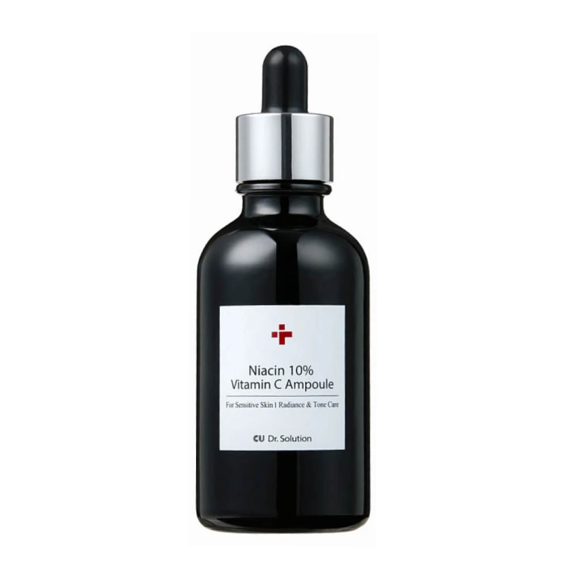 Сыворотка с ниацинамидом (10%), витамином С и глутатионом CUSKIN Dr.Solution Niacin 10% Vitamin C Ampoule