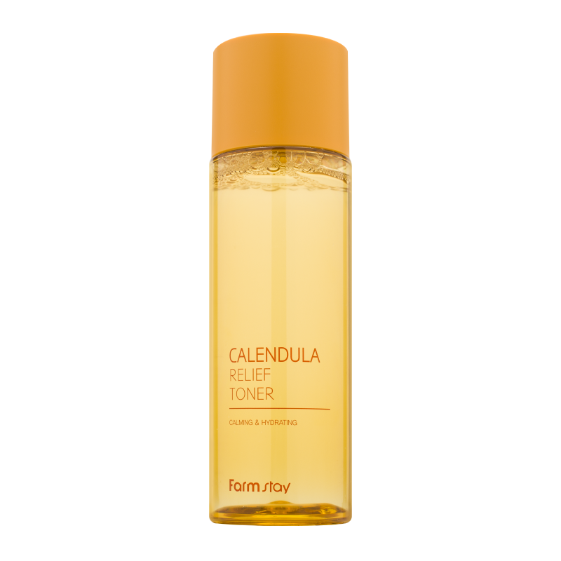Успокаивающий тонер с экстрактом календулы FarmStay Calendula Relief Toner