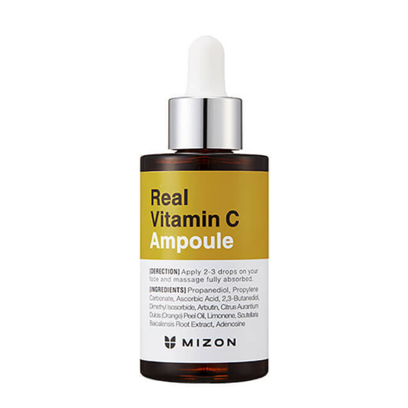 Сыворотка с витамином С&nbsp;(19%) и арбутином  MIZON Real Vitamin C Ampoule