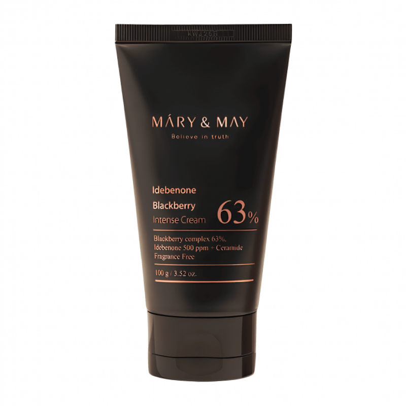 Антиоксидантный крем с идебеноном и ежевикой Mary&May Idebenone Blackberry Intense Cream