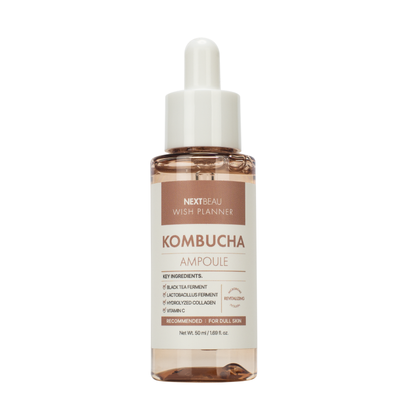 Сыворотка с комбучей, пробиотиками и витамином С NEXTBEAU Wish Planner Kombucha Biome Ampoule