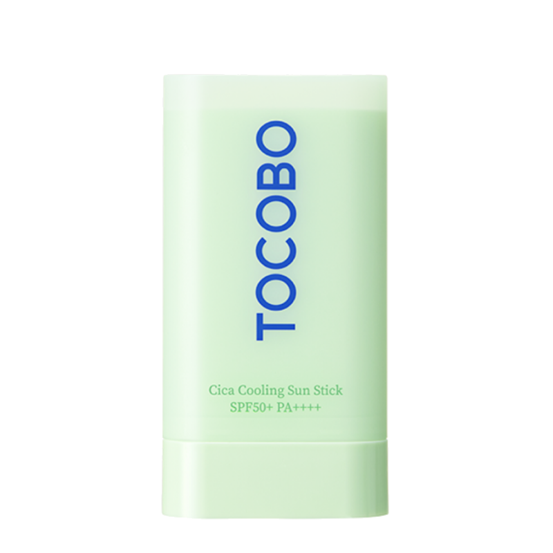 Охлаждающий солнцезащитный стик с центеллой азиатской&nbsp; TOCOBO Cica Cooling Sun Stick SPF50+ PA++++