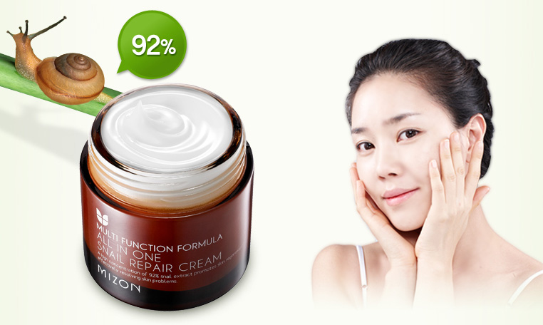 Mizon All in One Snail Repair Cream 92% Snail Extract