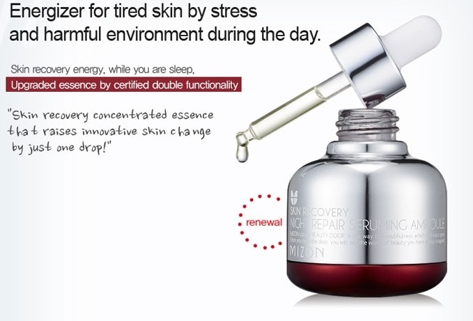 Mizon Night Repair Seruming Ampoule