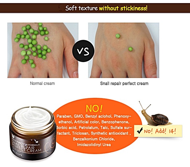 Mizon Snail Repair Perfect Cream