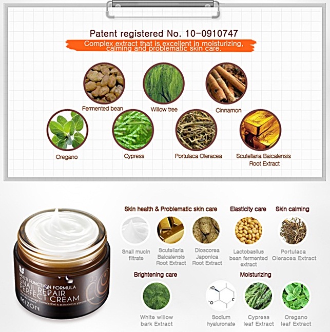 Mizon Snail Repair Perfect Cream