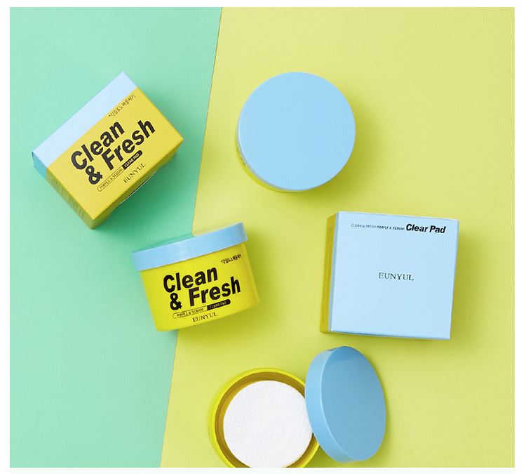Eunyul Clean &amp; Fresh Pimple &amp; Sebum Clear Pad