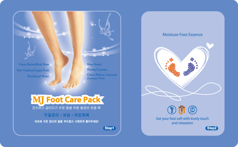 Смягчающая маска для ног MJ Care Foot Care Pack
