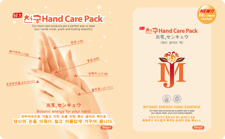 Восстанавливающая маска для рук MJ Care Hand Care Pack