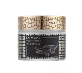 Питательный крем с жиром крокодила FarmStay Crocodile Oil Cream
