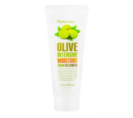 Пенка очищающая с экстрактом оливы увлажняющая FarmStay Olive Intensive Moisture Foam Cleanser
