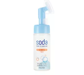 Воздушная пенка для умывания с щеточкой Holika Holika Soda Tok Tok Clean Pore Bubble Foam