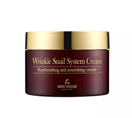 Антивозрастной крем с муцином улитки The Skin House Wrinkle Snail System Cream 100ml