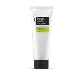 Себорегулирующая пенка с зелёным чаем и салициловой кислотой Coxir Green Tea pH Clear Foam Cleanser