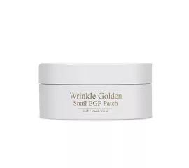 Гидрогелевые патчи для глаз с муцином улитки, золотом и EGF  The Skin House Wrinkle Golden Snail EGF Patch