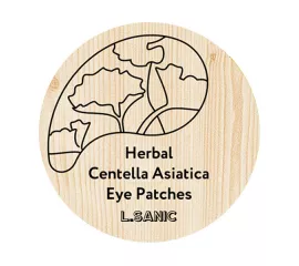 Укрепляющие патчи для глаз с экстрактом центеллы азиатской L.Sanic Herbal Centella Asiatica Hydrogel Eye Patches