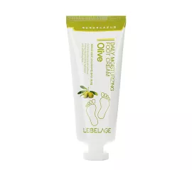 Оливковый крем для ног  Lebelage Daily Moisturizing Olive Foot Cream