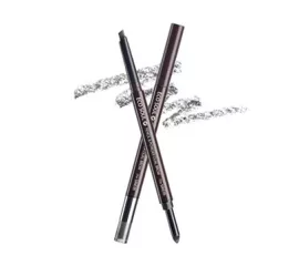 Карандаш-пудра для бровей The Saem Eco Soul Pencil & Powder Dual Brow №03 Deep Gray