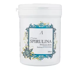 Увлажняющая альгинатная маска со спирулиной Anskin Premium Spirulina Modeling Mask
