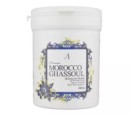 Альгинатная маска для проблемной кожи с марокканской глиной Anskin Premium Morocco Ghassoul Modeling Mask