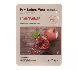 Тканевая маска с гранатом  Anskin Secriss Pure Nature Pomeganate Mask Pack