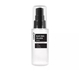Омолаживающая сыворотка с коллагеном и муцином чёрной улитки Coxir Black Snail Collagen Serum