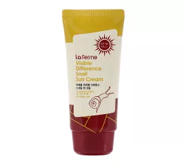 Солнцезащитный крем с муцином улитки FarmStay Visible Difference Snail Sun Cream