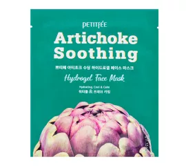 Успокаивающая гидрогелевая маска с экстрактом артишока  Petitfee Artichoke Soothing Hydrogel Face Mask