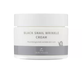 Омолаживающий крем с муцином чёрной улитки The Skin House Black Snail Wrinkle Cream