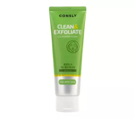 Очищающая пенка для проблемной кожи с кислотами CONSLY AHA, BHA, PHA Cleansing Foam Clean&Exfoliate