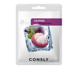 Успокаивающая тканевая маска с мангостином  Consly Mangosteen Calming Mask Pack