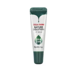 Восстанавливающий бальзам для губ с центеллой азиатской  FarmStay Cica Farm Nature Solution Lip Balm