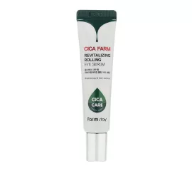 Роликовый крем для век с центеллой  FarmStay Cica Farm Revitalizing Rolling Eye Serum