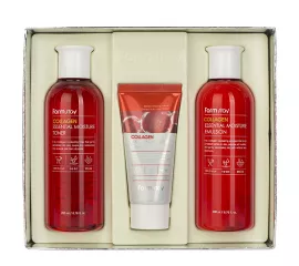 Набор средств с коллагеном  FarmStay Collagen Essential Moisture Skin Care 3Set
