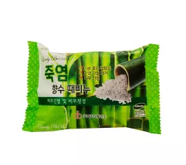 Мыло с бамбуковым соком и солью MEDIBEAU Lovelybebe Perfume Bamboo Salt Peeling Soap