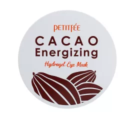Патчи для глаз с экстрактом какао бобов Petitfee Cacao Energizing Hydrogel Eye Mask